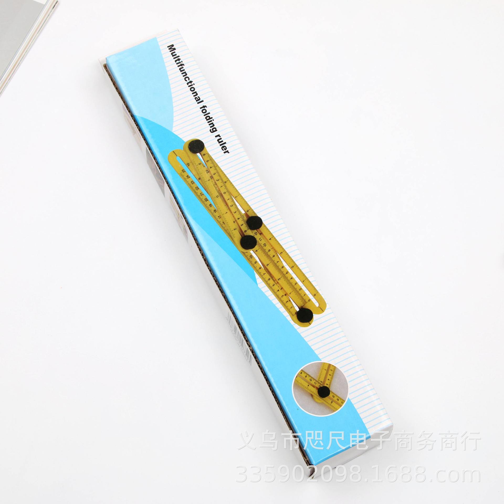 Bin bin-bin multi-functional four-square plastic mobile four-fold measurement of tool folding ruler multi-angle Bin bin-bin multi-functional four-square plastic mobile four-fold measurement of tool folding ruler multi-angle