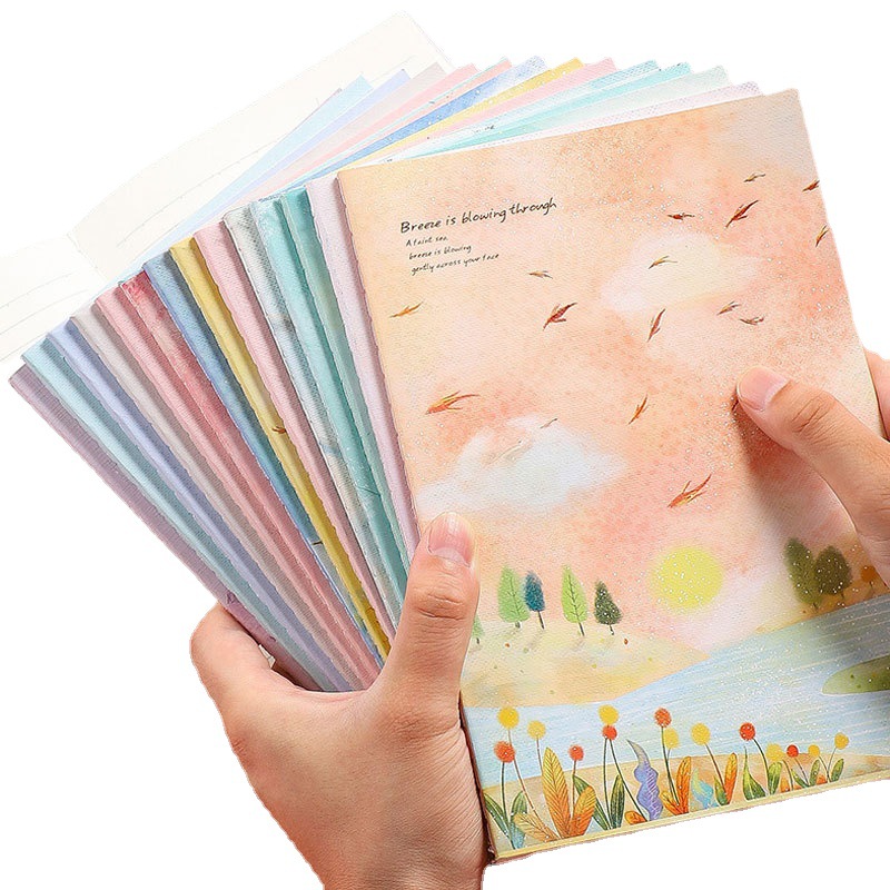 A5 Notebook Stationery Cartoon 32K Korean Creative Student Notebook Wholesale School Student Prize Student Master Book
