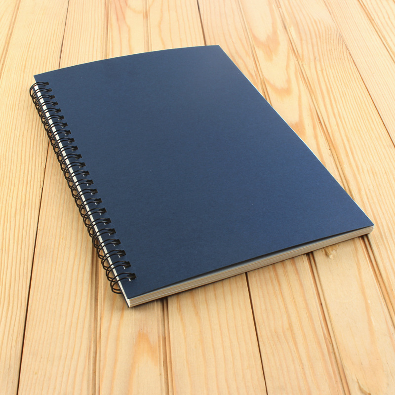 Notepad A4 Student Loose-Leaf Notebook Coil Diary B5 Exercise Book 16 Open Office Stationery Kraft Paper
