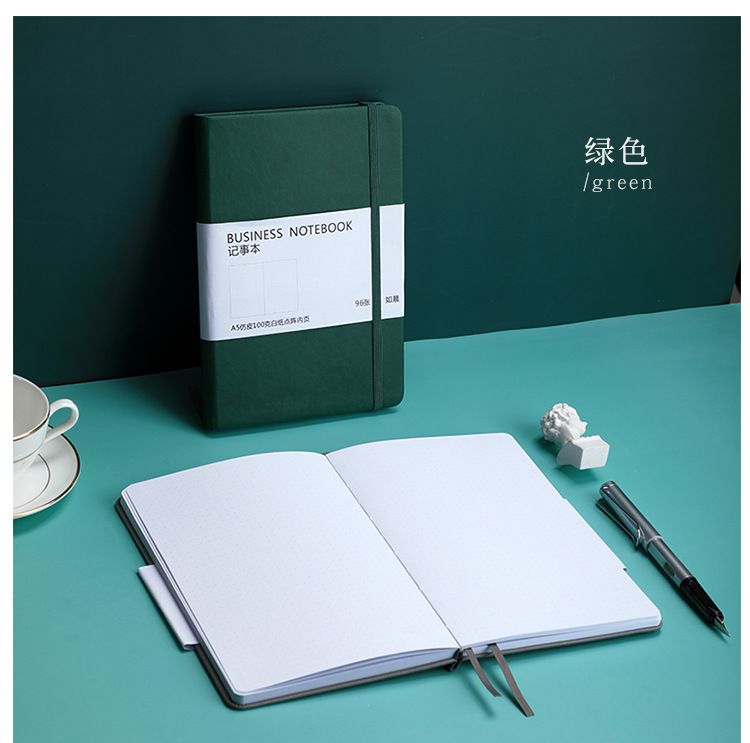Manufacturer Notebook Custom Notebook Custom Logo Strap Business Notebook Elastic Band Faux Leather Notepad Set