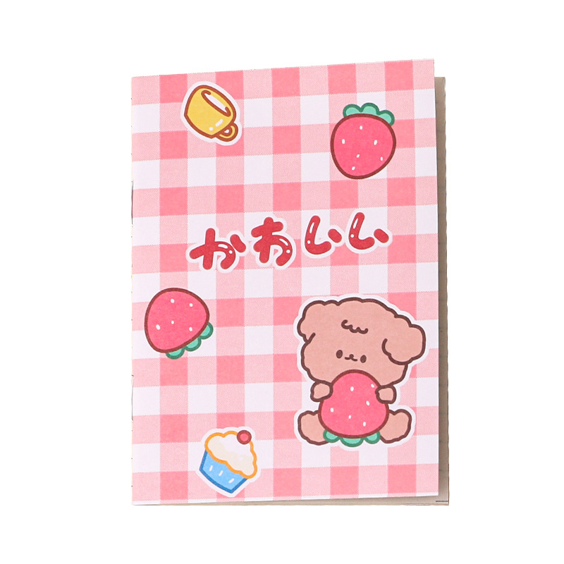Korean Stationery Small Notebook Cartoon Notepad Soft Copy Kindergarten Pupil Prize Small Gift Gift