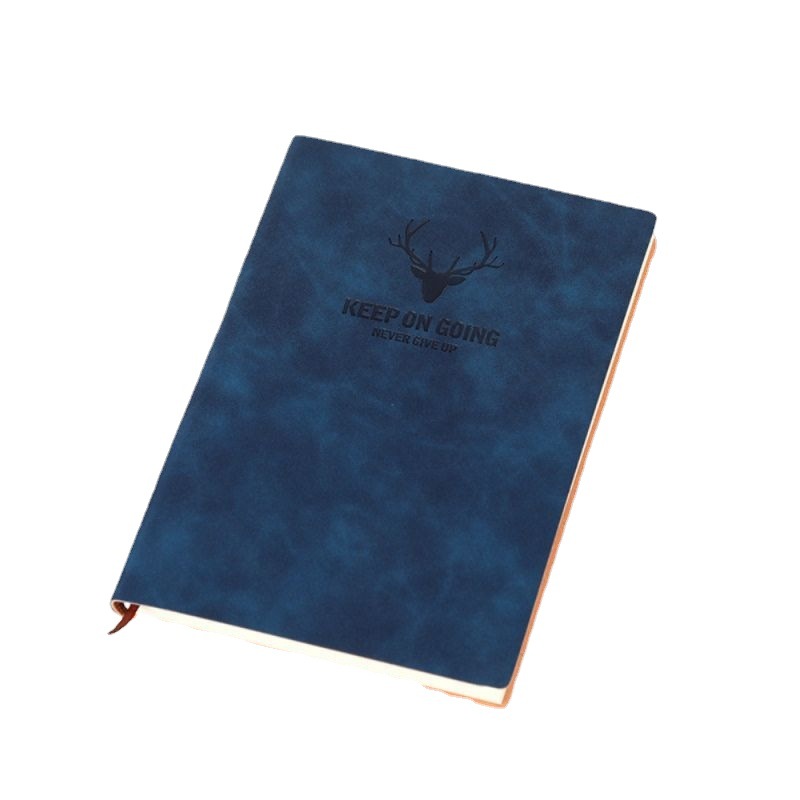 A5 Sheepskin Notebook Printable Logo Student Stationery Journal Book Set Conference Business Notebook Wholesale