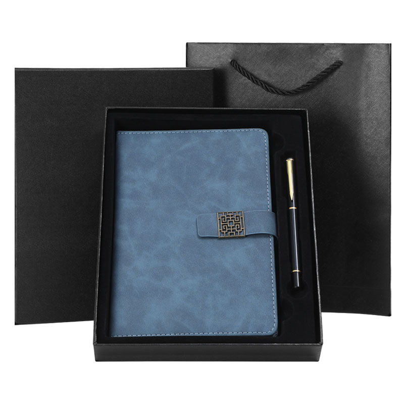A5 Business Notebook Book Thickened Buckle Notepad B5 Simple Diary Notebook Wholesale Custom Logo