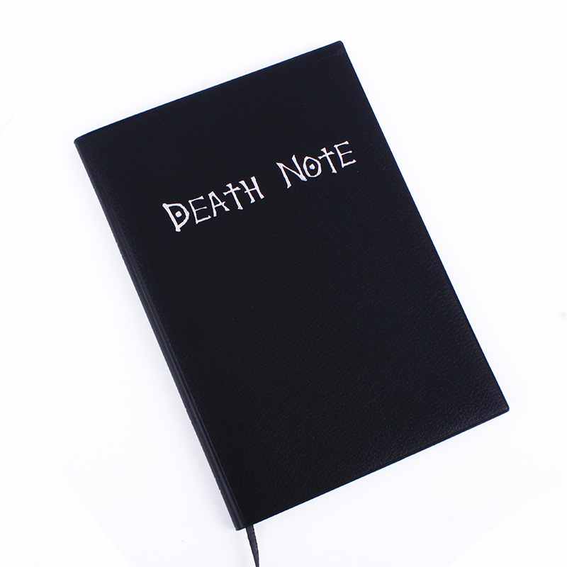 Cartoon Notebook Death Notebook with Feather Pen Deathnote Comic Show Wholesale Generation Stationery