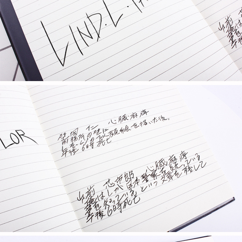 Cartoon Notebook Death Notebook with Feather Pen Deathnote Comic Show Wholesale Generation Stationery Cartoon Notebook Death Notebook with Feather Pen Deathnote Comic Show Wholesale Generation Stationery