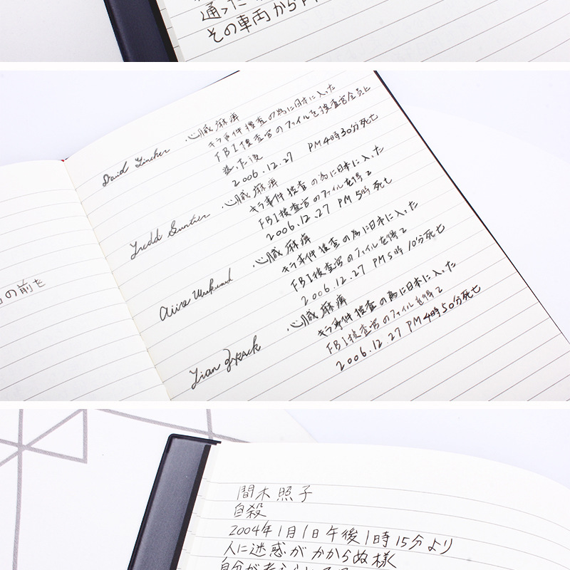 Cartoon Notebook Death Notebook with Feather Pen Deathnote Comic Show Wholesale Generation Stationery Cartoon Notebook Death Notebook with Feather Pen Deathnote Comic Show Wholesale Generation Stationery