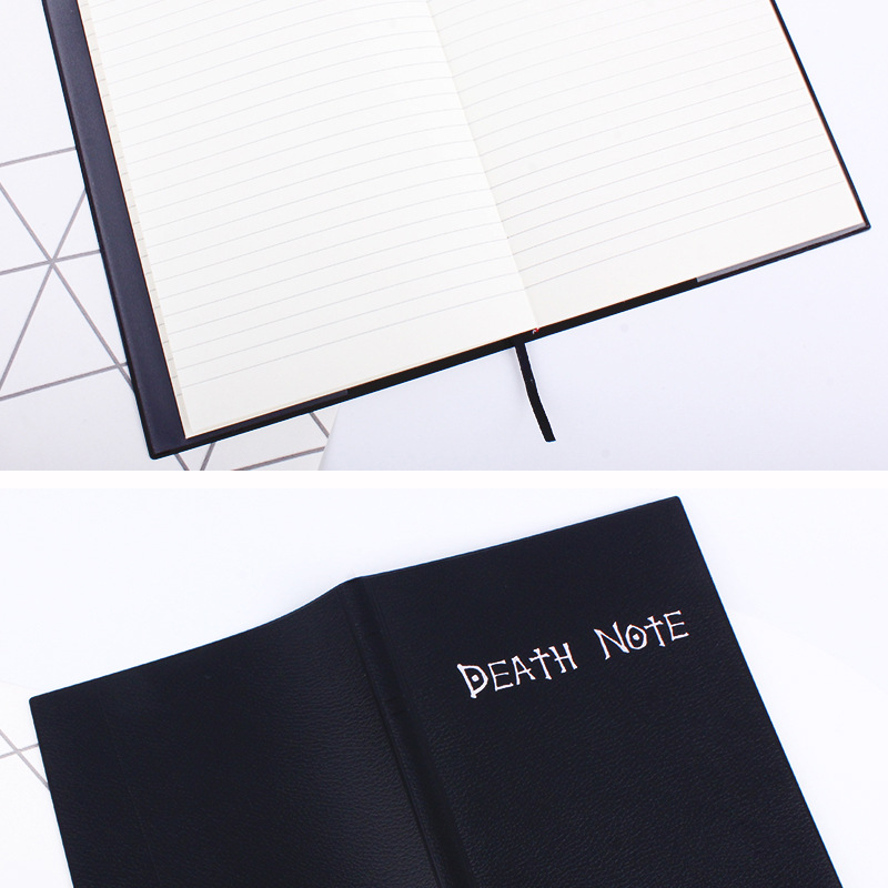 Cartoon Notebook Death Notebook with Feather Pen Deathnote Comic Show Wholesale Generation Stationery Cartoon Notebook Death Notebook with Feather Pen Deathnote Comic Show Wholesale Generation Stationery