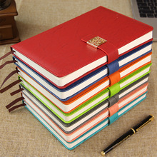 Work Meeting Business Notepad Gift Box Student Journal Diary Retro A5 Magnetic Snap Business Notebook Logo