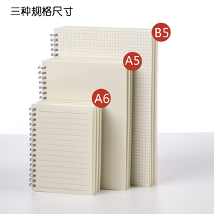 Senmu New A5/B5 Pp Coil Notebook Flip-up Student Memo Notebook Wholesale Horizontal Line Grid Noteboy Senmu New A5/B5 Pp Coil Notebook Flip-up Student Memo Notebook Wholesale Horizontal Line Grid Noteboy