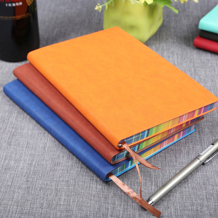 Manufacturer Customized 10 Open Soft Leather Intimate Business Pu Buckle Notebook Pack Faux Leather Notepad Customized Logo