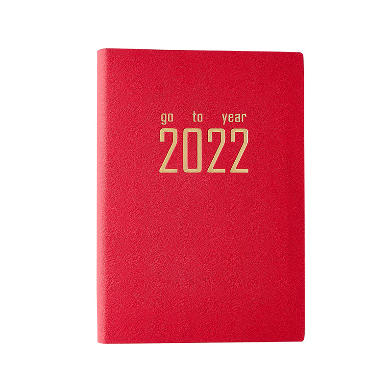 2022 Schedule Book A5 Efficiency Manual 365 Daily Planner Time Management Manual Notebook Logo Can Be Added