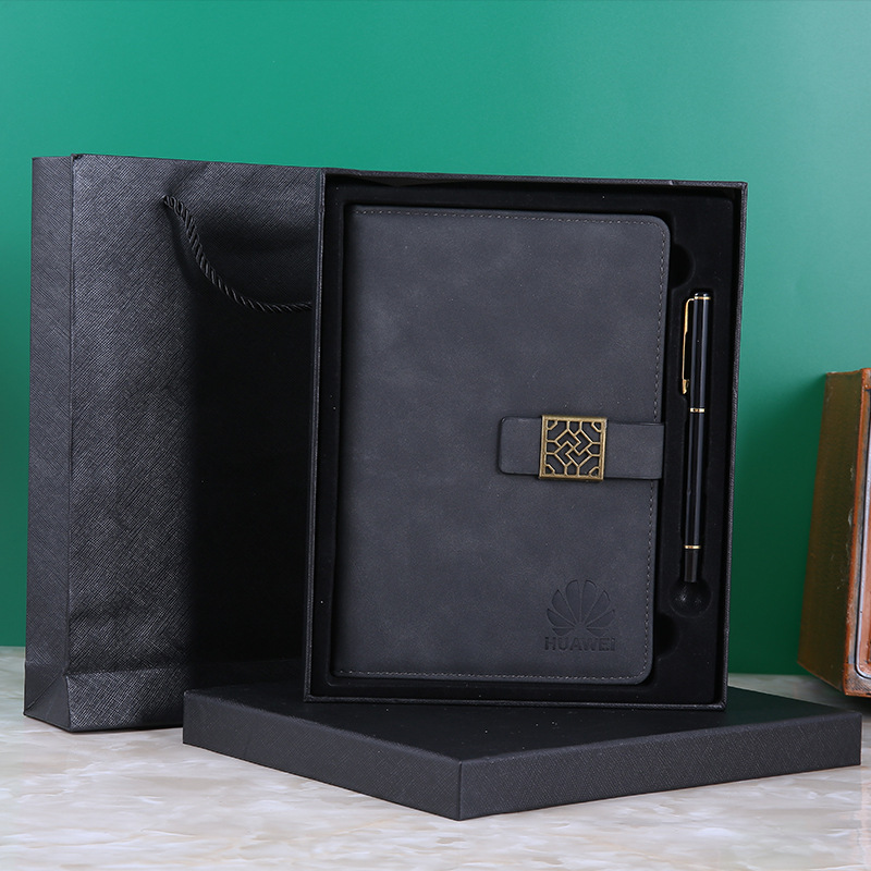 Factory Spot A5 Yangba Journal Book Office Meeting Pu Notebook Gift Business Notebook Pack Plus Logo