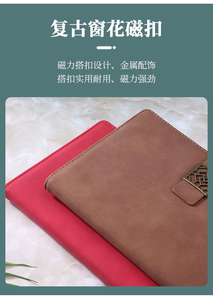Factory Spot A5 Yangba Journal Book Office Meeting Pu Notebook Gift Business Notebook Pack Plus Logo