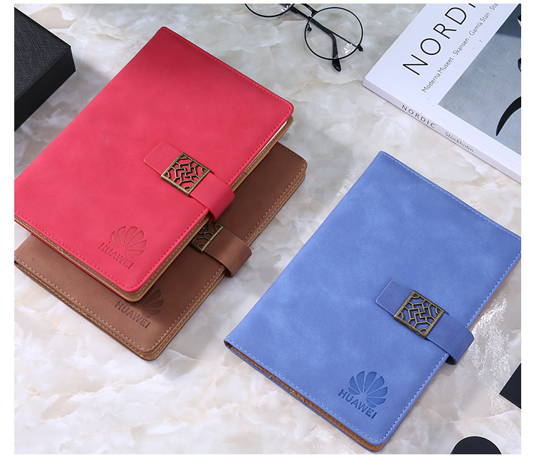 Factory Spot A5 Yangba Journal Book Office Meeting Pu Notebook Gift Business Notebook Pack Plus Logo