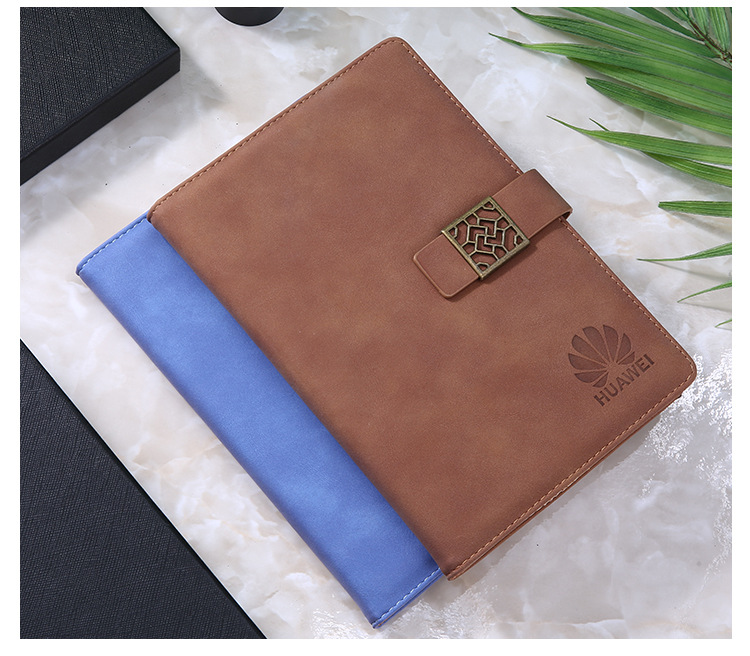 Factory Spot A5 Yangba Journal Book Office Meeting Pu Notebook Gift Business Notebook Pack Plus Logo