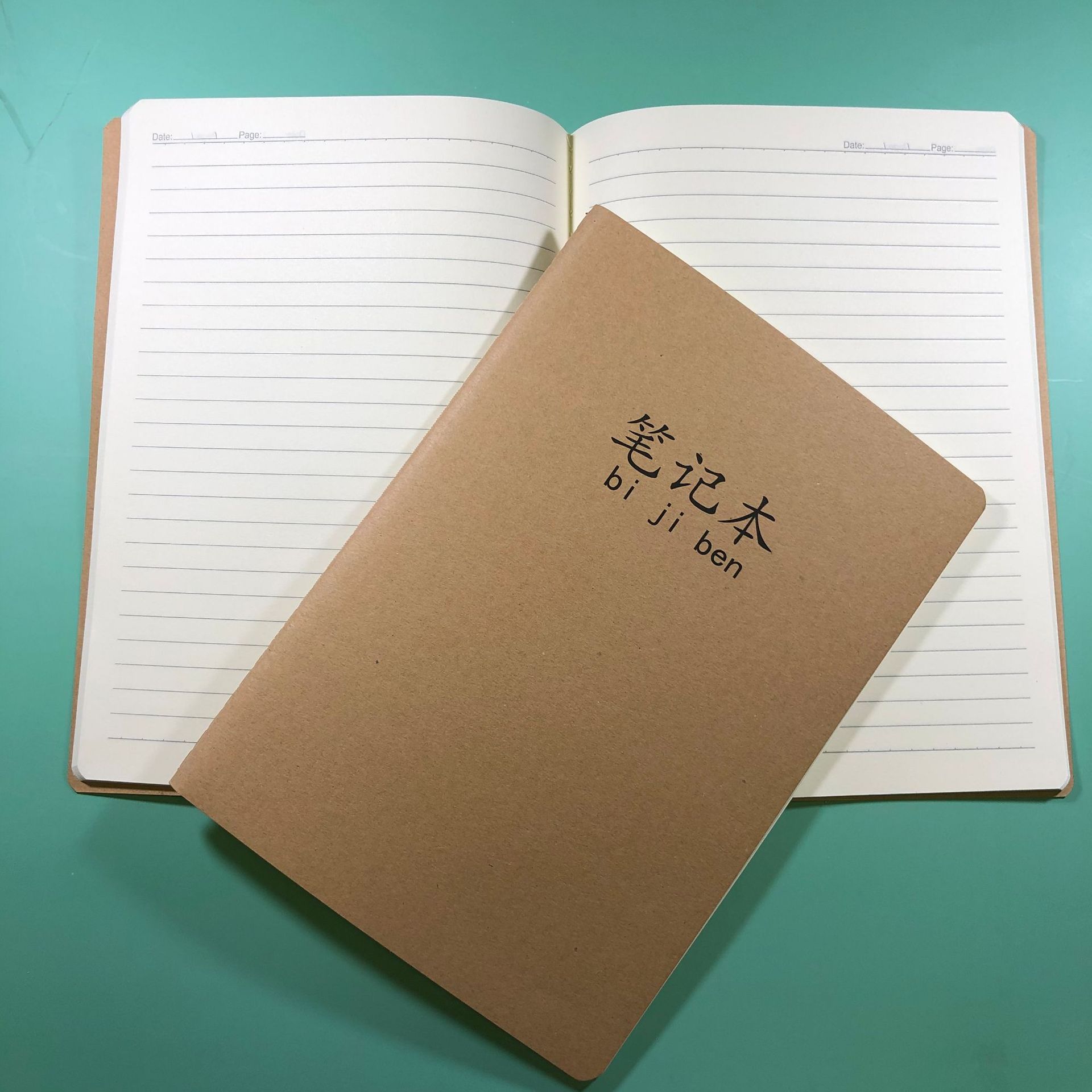 Cowhide Exercise Book 16K Student English Noteboy Composition Noteboy Notebook for Correction Blank B5 Cowhide Notepad Wholesale