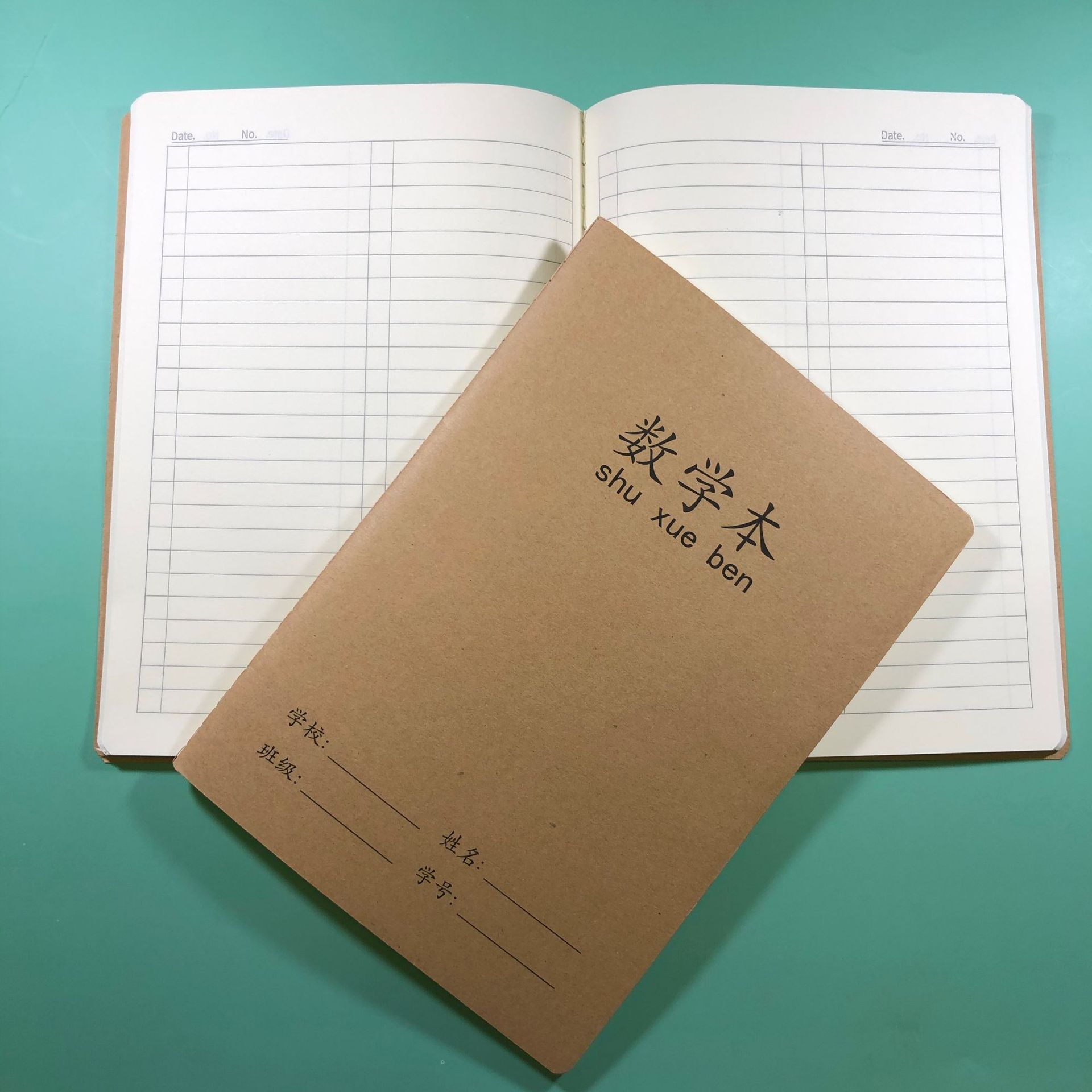 Cowhide Exercise Book 16K Student English Noteboy Composition Noteboy Notebook for Correction Blank B5 Cowhide Notepad Wholesale