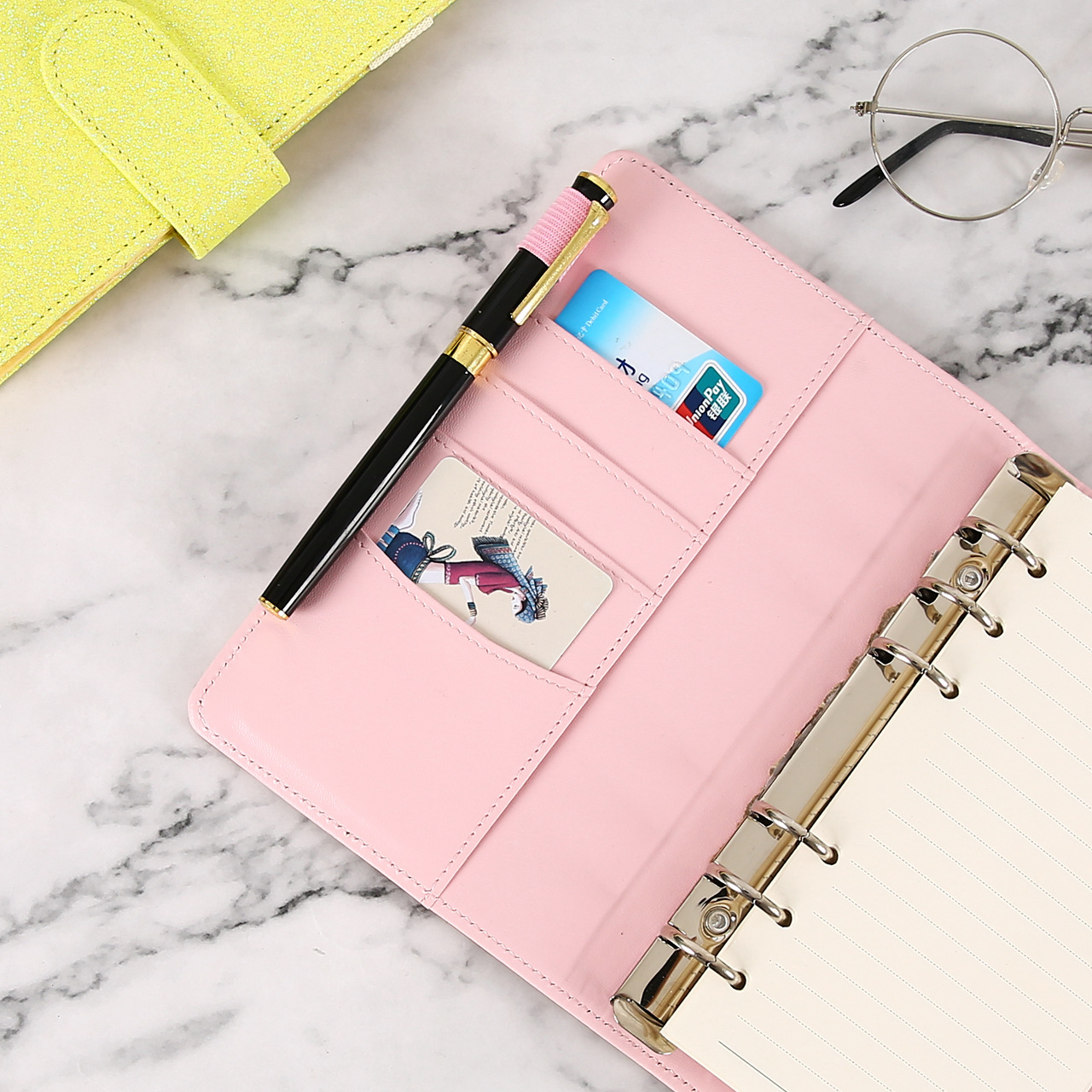 Creative Girlish Heart Colorful Laser Notebook Office Student Simple and Fresh Diary Book Notepad Customization Creative Girlish Heart Colorful Laser Notebook Office Student Simple and Fresh Diary Book Notepad Customization