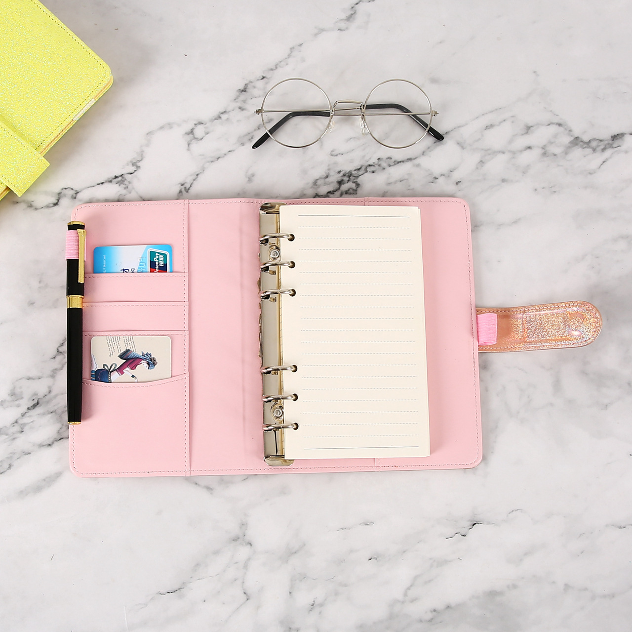 Creative Girlish Heart Colorful Laser Notebook Office Student Simple and Fresh Diary Book Notepad Customization Creative Girlish Heart Colorful Laser Notebook Office Student Simple and Fresh Diary Book Notepad Customization