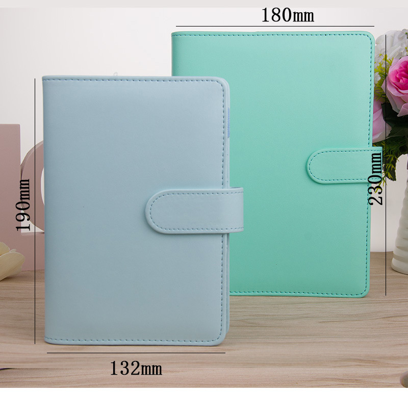 Korean Creative Journal Book Macaron Notepad Loose-Leaf Notebook Journal Book A5a6 Customizable Logo Korean Creative Journal Book Macaron Notepad Loose-Leaf Notebook Journal Book A5a6 Customizable Logo