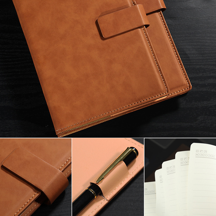 Bangning Notebook Vitality Color Fresh Office Stationery A5 Diary with Buckle B5 Notepad Custom Logo