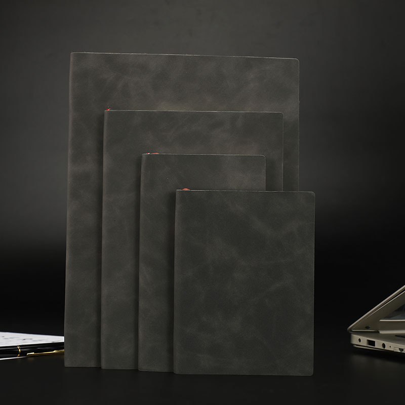 Customized B5 Business Stationery Notebook Gift Set Journal Book Soft Leather Gift A5 Notebook Customized Logo