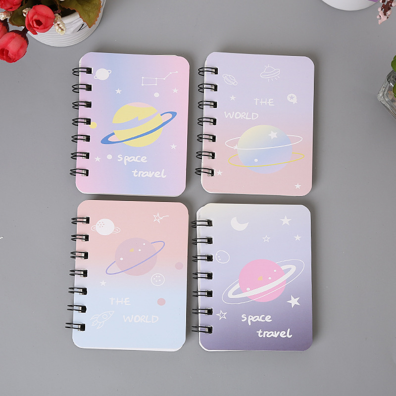 A7 Flip Coil Notebook Student Small Notebook Pocket Mini Notebook Diary Portable Office Notepad Wholesale