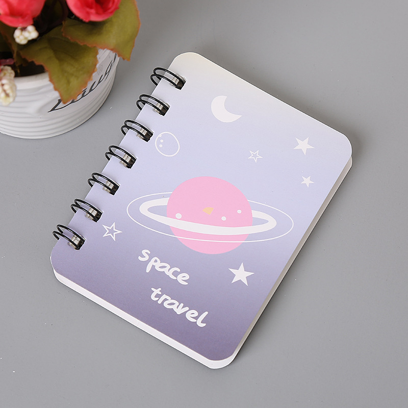 A7 Flip Coil Notebook Student Small Notebook Pocket Mini Notebook Diary Portable Office Notepad Wholesale