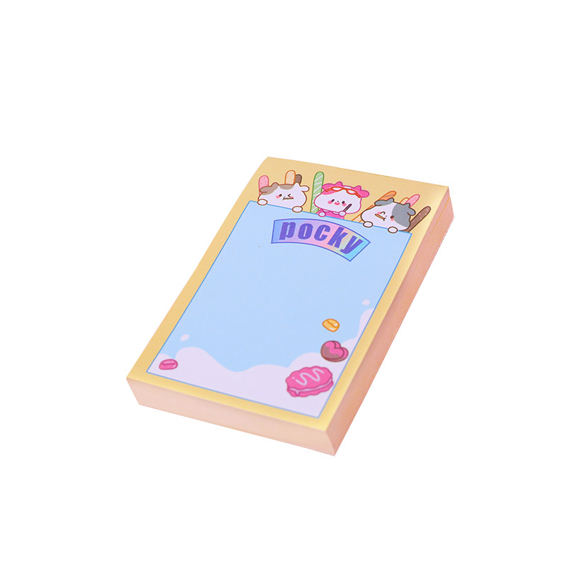 Fantasy Sweetheart Calf Sticky Notes Student Ins Girl Heart Note Pad Tearable Note Sticker Message Notebook