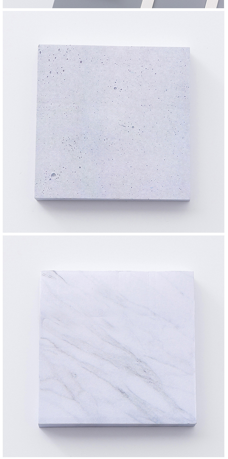 Korean Stationery Personalized Creative Marble Texture Sticky Notes Tearable Small Notepaper Notebook Message Memo Note Sticker Korean Stationery Personalized Creative Marble Texture Sticky Notes Tearable Small Notepaper Notebook Message Memo Note Sticker