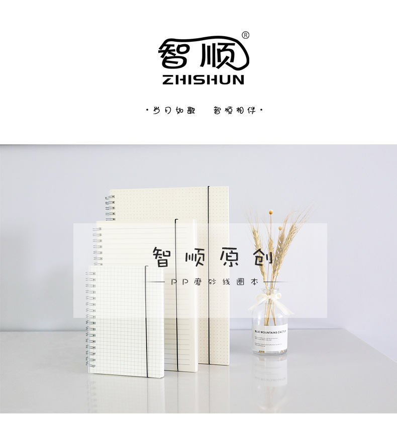 Zhishun Simple Pp Transparent Frosted Coil Notebook Journal Book Student Notepad Mesh Blank Loose Leaf Notebook Zhishun Simple Pp Transparent Frosted Coil Notebook Journal Book Student Notepad Mesh Blank Loose Leaf Notebook