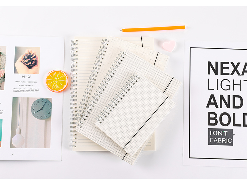 Zhishun Simple Pp Transparent Frosted Coil Notebook Journal Book Student Notepad Mesh Blank Loose Leaf Notebook Zhishun Simple Pp Transparent Frosted Coil Notebook Journal Book Student Notepad Mesh Blank Loose Leaf Notebook