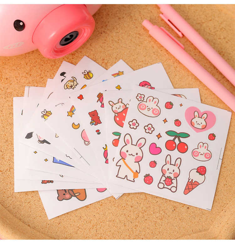 Pet Transparent Cartoon Anime Phone Stickers Cute Girl Heart Simple Notebook Stickers Props Notebook Material Stickers Pet Transparent Cartoon Anime Phone Stickers Cute Girl Heart Simple Notebook Stickers Props Notebook Material Stickers