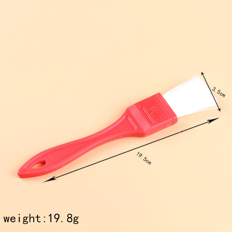 New High Temperature Resistant Easy to Clean Plastic Brush Barbecue Brush Oil Brush Milk Oil Brush Baking Tool Factory Direct Sales