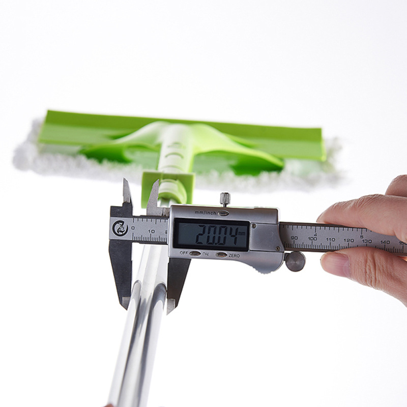 Multi-function telescopic rod double-face window cleaner cleaning brush tool single lever double-sided clean glass 