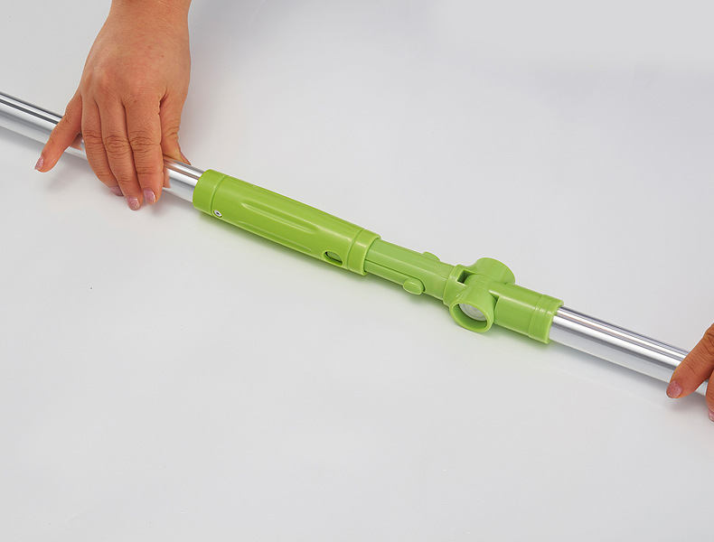 Multi-function telescopic rod double-face window cleaner cleaning brush tool single lever double-sided clean glass 