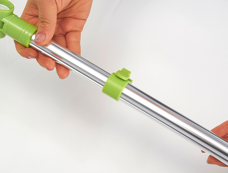 Multi-function telescopic rod double-face window cleaner cleaning brush tool single lever double-sided clean glass 