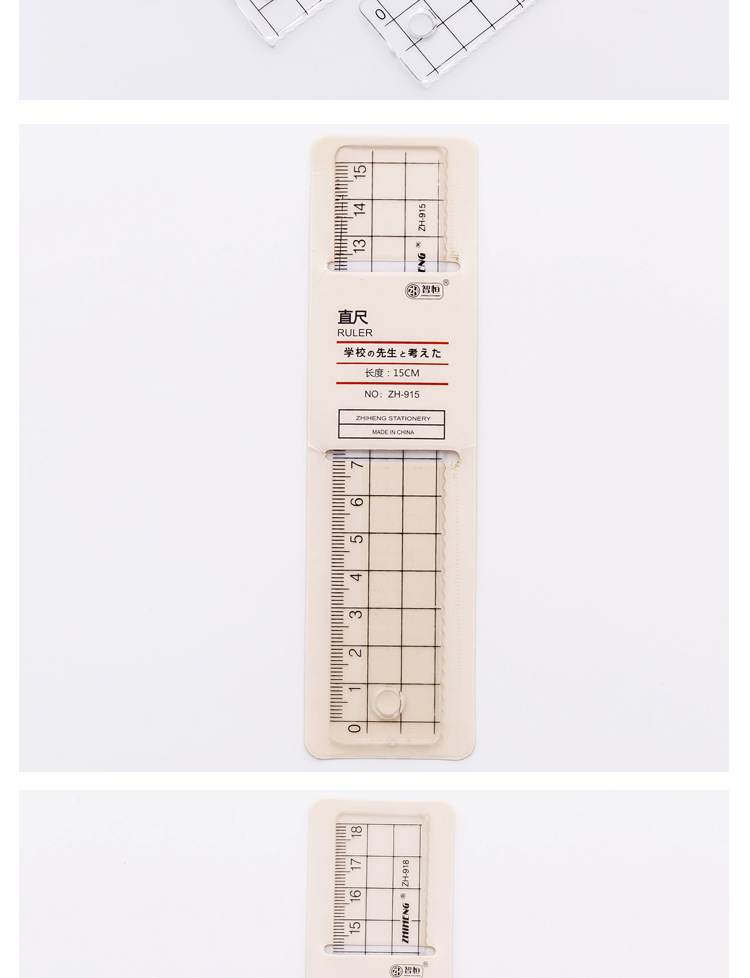 Creative Simple Unprinted-Style Ruler Transparent Plaid Acrylic Plastic Ruler Notebook Scale Set Ruler for Students Creative Simple Unprinted-Style Ruler Transparent Plaid Acrylic Plastic Ruler Notebook Scale Set Ruler for Students