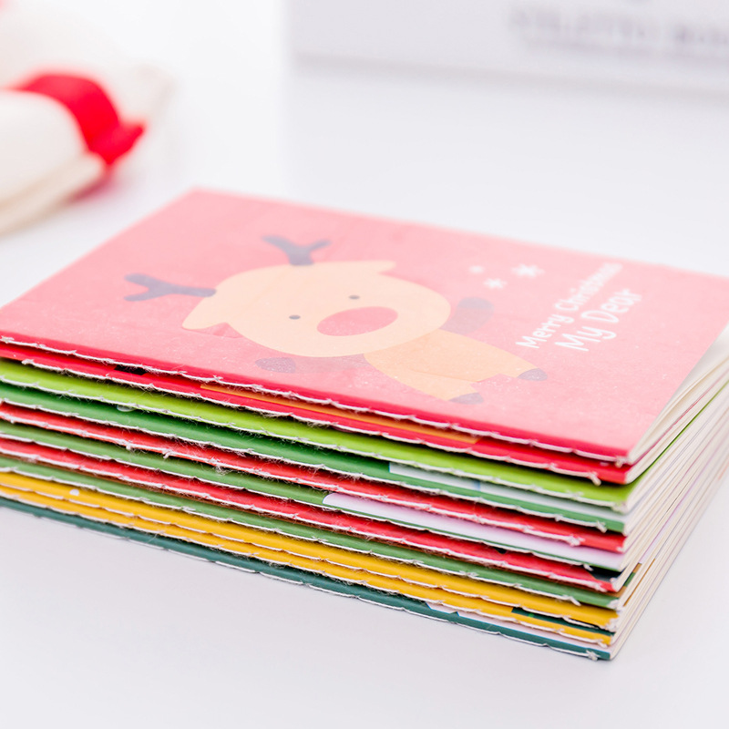 T Korean Stationery Wholesale Pocket Notepad Cute Cartoon Notebook Taobao Small Gift Christmas Notebook