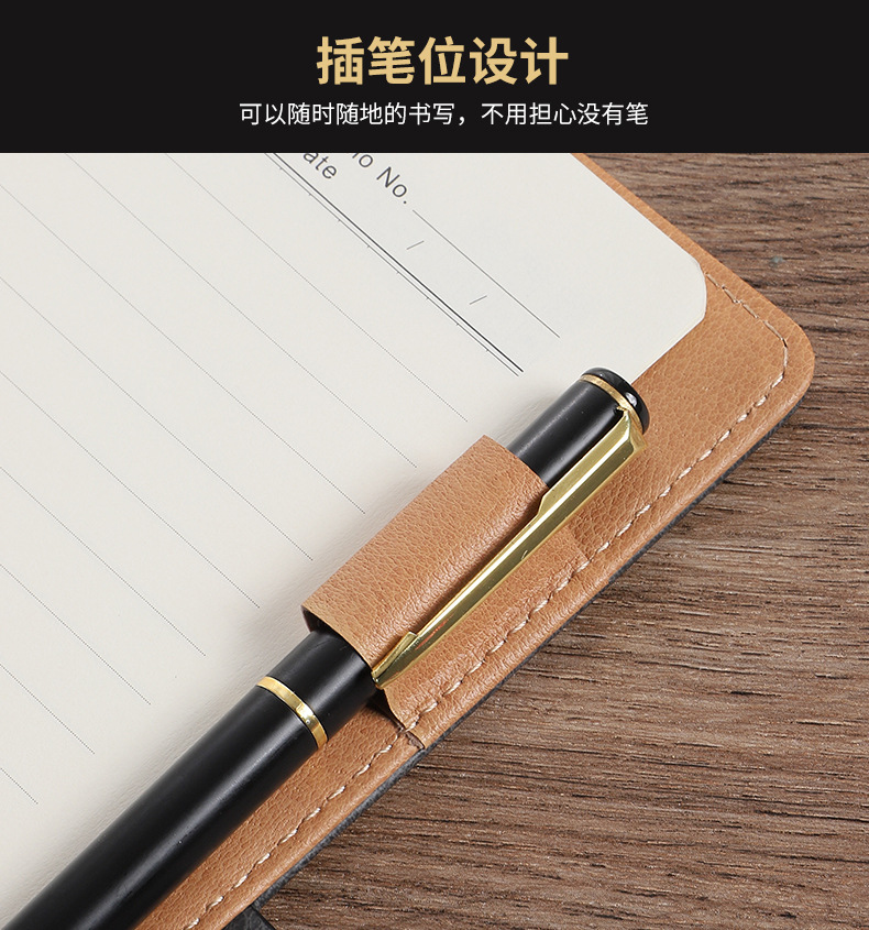 Business A5 Notebook Pack Custom Logo Simple Notepad Gift Set Creative Notepad Thick Diary