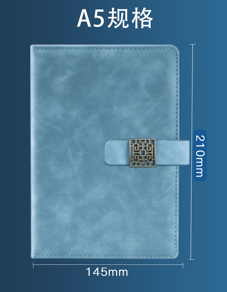 Practical A5 Business Gift Set Notebook Notepad Company Activity Diary Annual Meeting Souvenir Logo