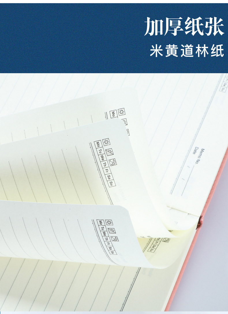 Practical A5 Business Gift Set Notebook Notepad Company Activity Diary Annual Meeting Souvenir Logo