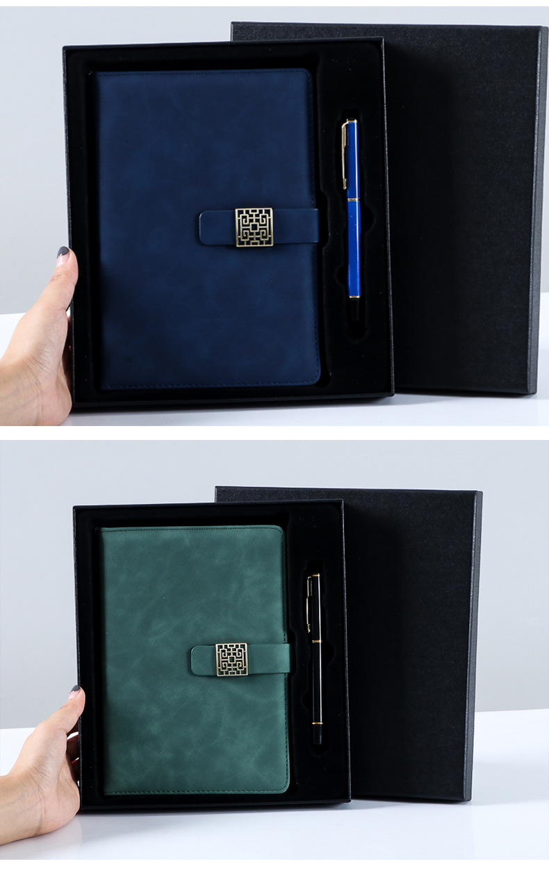 Practical A5 Business Gift Set Notebook Notepad Company Activity Diary Annual Meeting Souvenir Logo