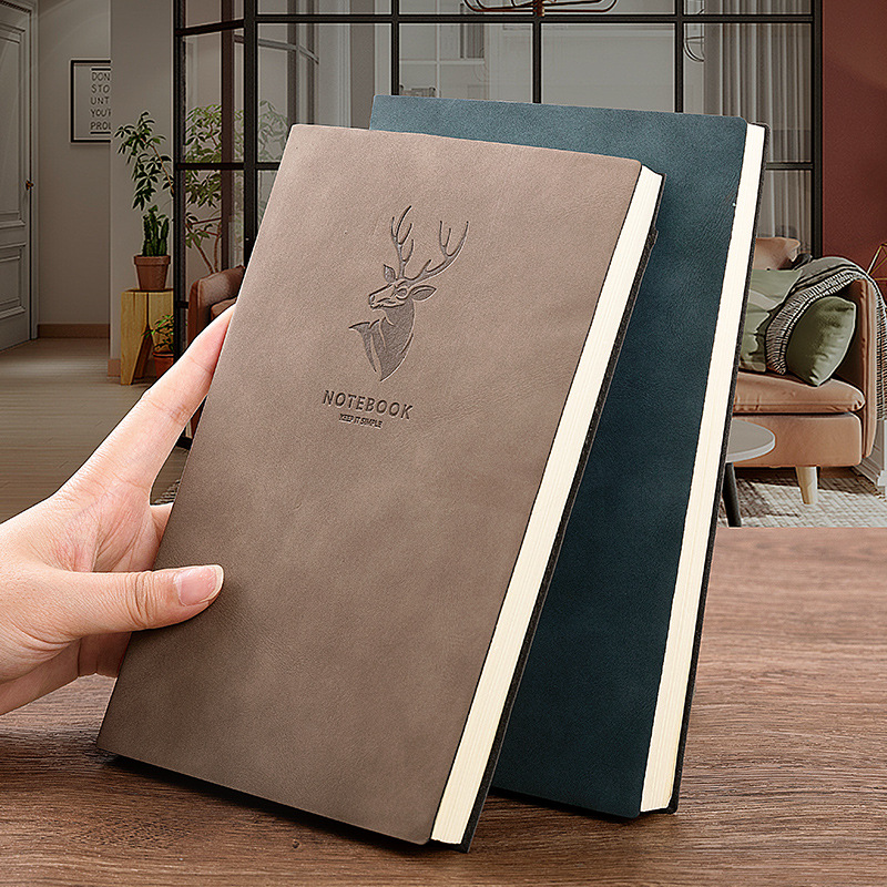 2022 Tiger Year Schedule Book 365 Days Soft Leather Notepad Time Management Plan Calendar Self-Discipline Notebook