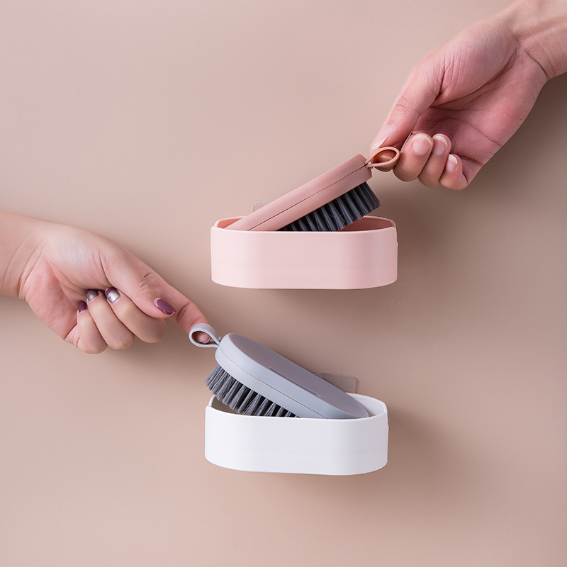 Can Store Household Clean Soft Bristle Clothes Cleaning Brush Does Not Hurt Shoes Multi-Function Clothes Cleaning Brush Home Soft Scrubbing Brush