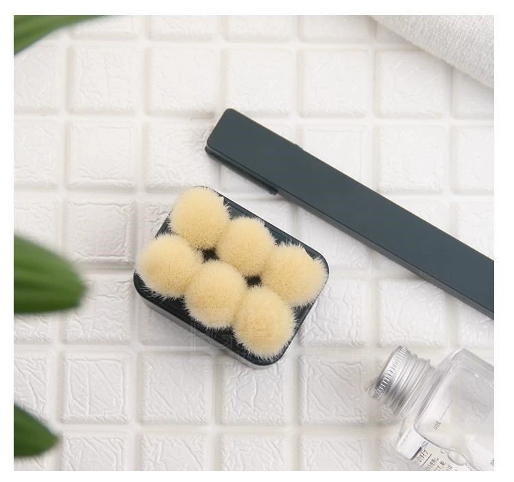 Korean Shower Brush,Back Washer for Men Women, Long Handle Body Brush Wet Body Clean Tools Natural Bristle Exfoliator