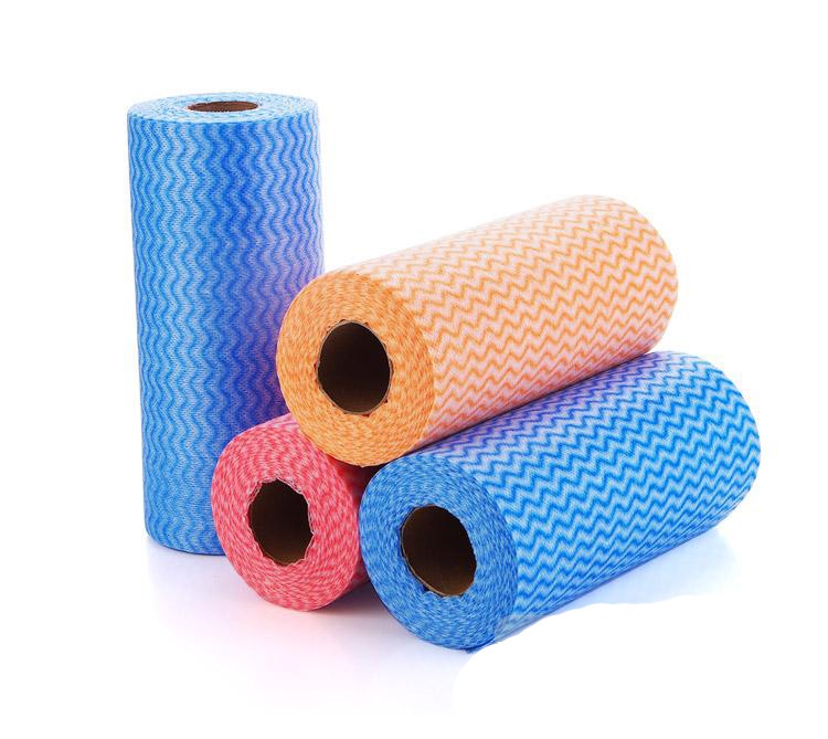 Kitchen Non-Woven Disposable Rag Free Cutting Multi-Purpose Oil-Free Cleaning Cloth Breakpoint Scouring Pad Dish Towel