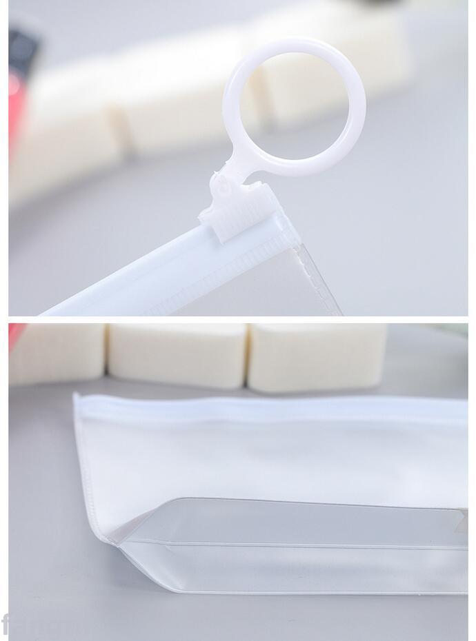 Stationery cute pull side storage bag environmental pvc file bag bill data bag pen bag cosmetics store