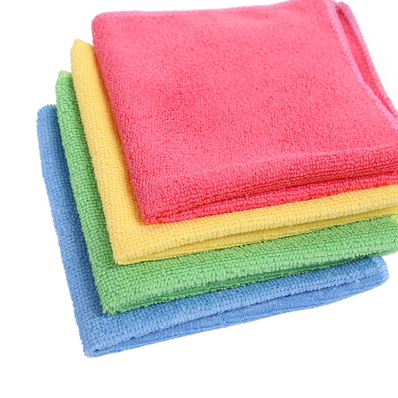 Square Absorbent Cloth Dish Towel Bowl Towel Household Kitchen Oilproof Dishcloth Thickened Cleaning Towel Wholesale