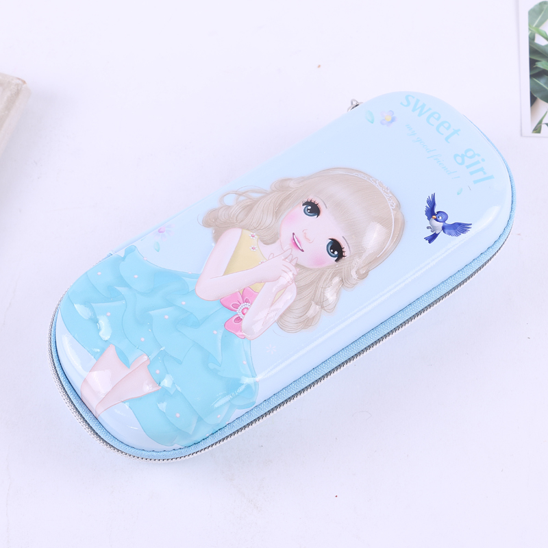 Manufacturers direct marketing sweetheart girl design fashion primary and secondary school students pen bag stationery bag color design variety